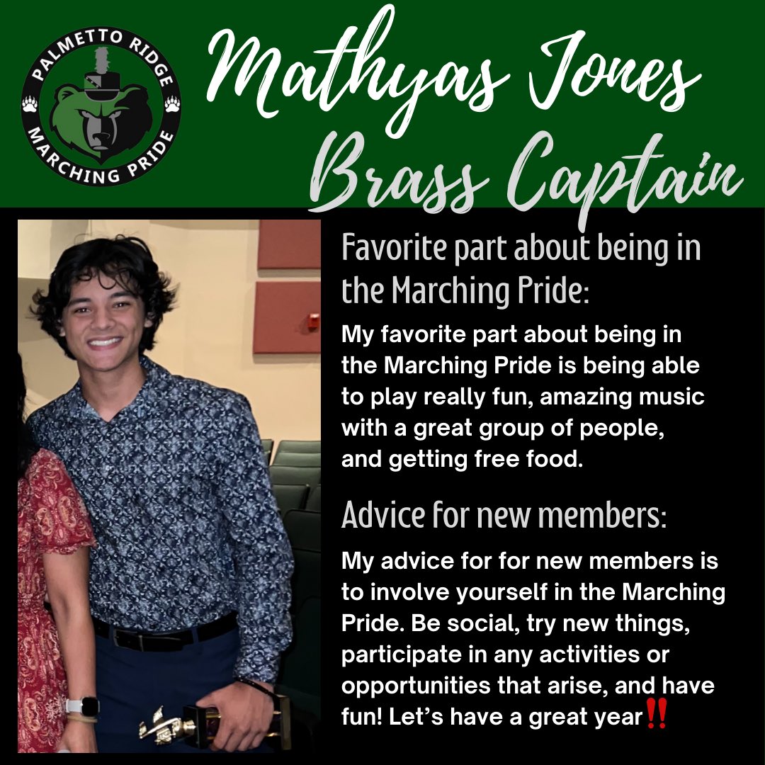 Palmetto Ridge Bands tweet media