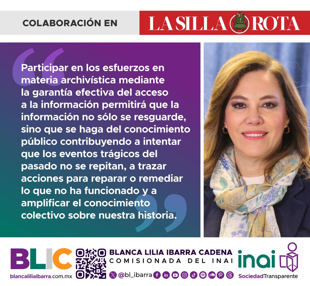 Blanca Lilia Ibarra tweet media