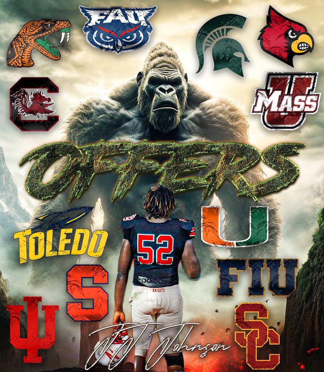 OFFERS THUS FAR FOR JJ “King Kong” JOHNSON
