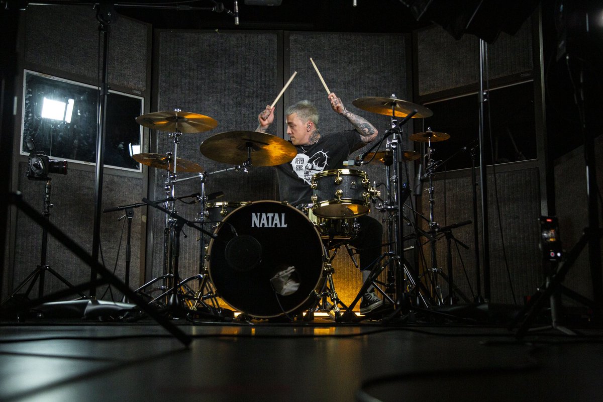 I’ve joined <a href="/Nataldrums/">Natal Drums</a> ❤️📑

Thank you George, NATAL and the whole <a href="/MarshallRecs/">Marshall Records</a> <a href="/marshallamps/">Marshall Amps</a> team 

LETS GOOOO!!!!!!!!