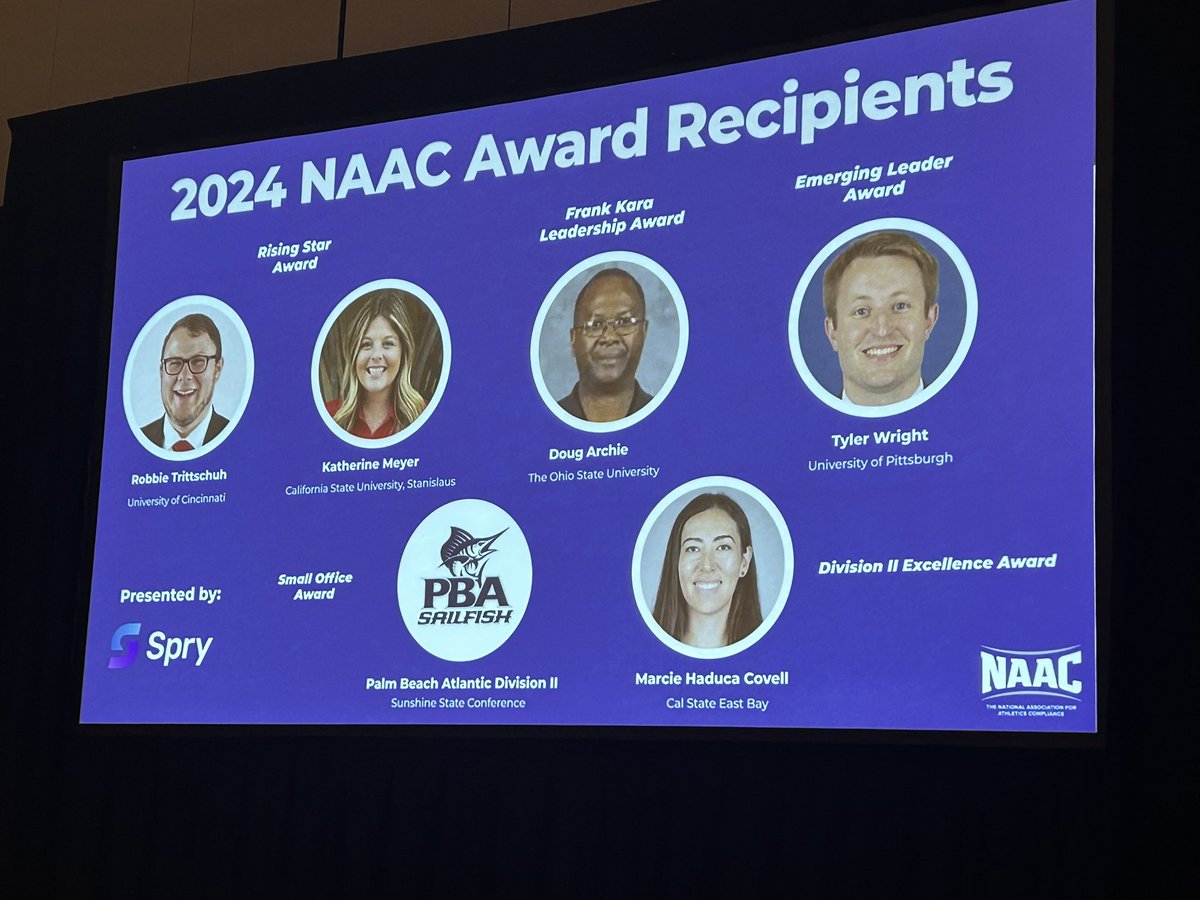 A few of the highlights from today’s award ceremony and welcome session! #NAAC24