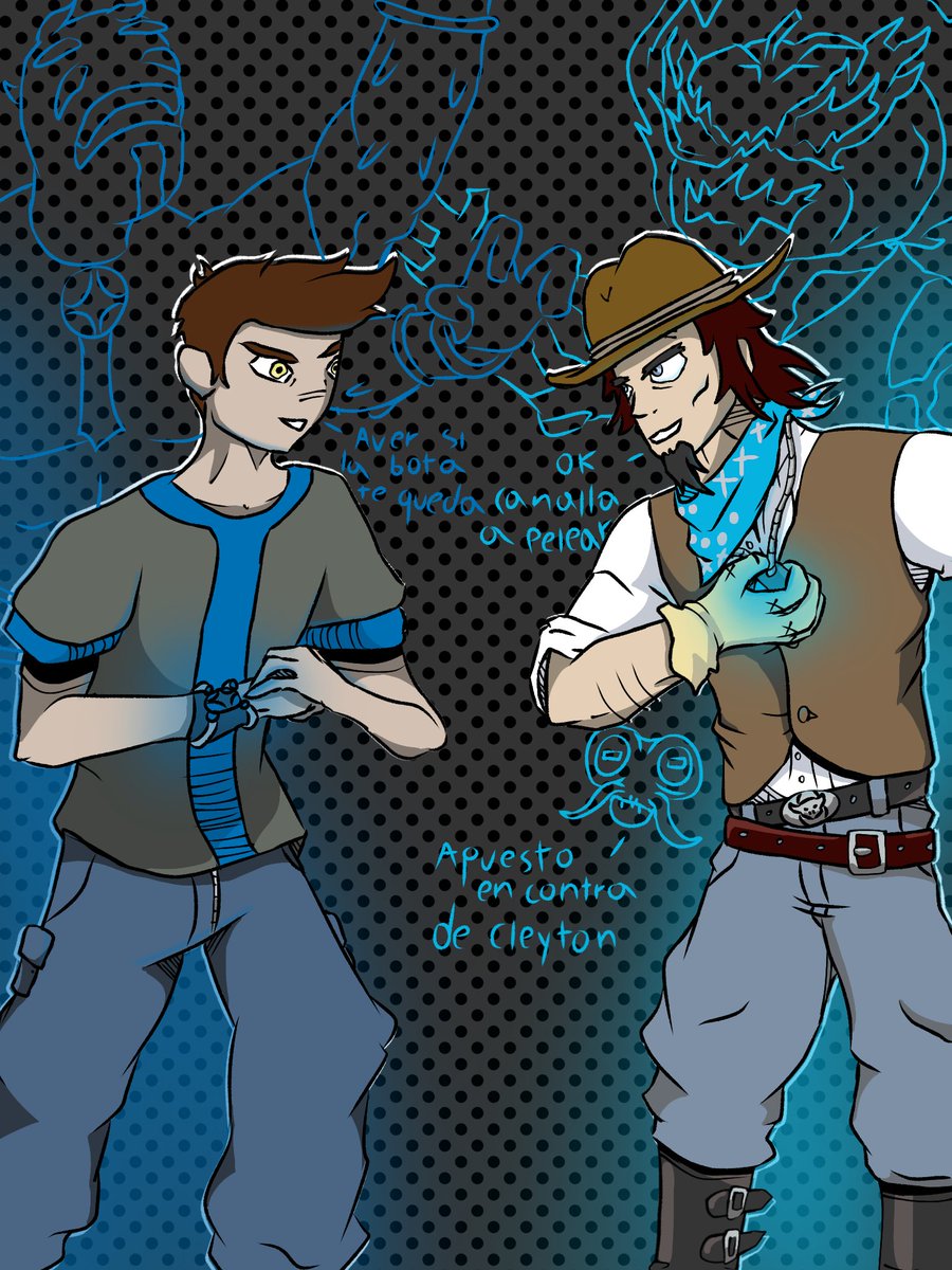Bray_Mask's tweet photo. A petición de @KotyJeWolferS
¡CHOQUE DE TENNYSONS!
Ustedes quien dicen que gana
#daemontrix #ben10 #chaquetrix #carnitrix #chambatrix #tennyson https://t.co/pZnA8f9Gvp