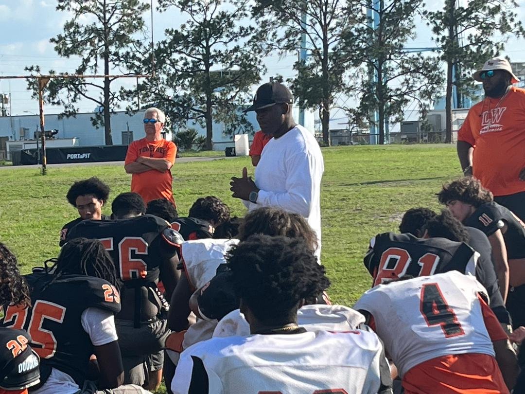 🏈Spring '24 Snapshot🏈#LakeWales 
"It's Bigger Than Football" as the local churches, pastors, business people have wrapped their arms around this great program like no other community we scout. Over 20 athletes were baptized this spring and another state championship is in view