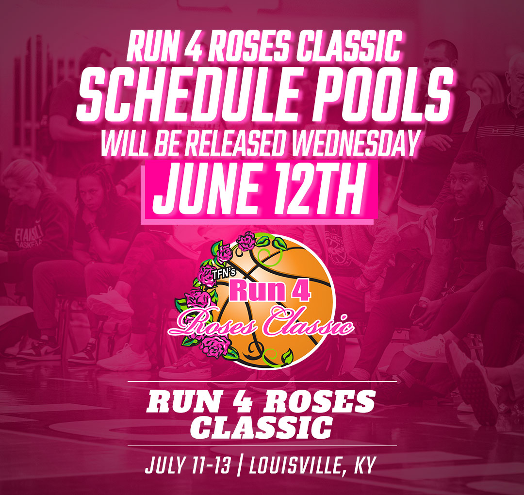 🌹🗓️Get ready, ballers! The Schedule Pools for the Run 4 Roses Classic (July 11-13) drops this Wednesday, June 12th. #Roses24 #RosesClassic