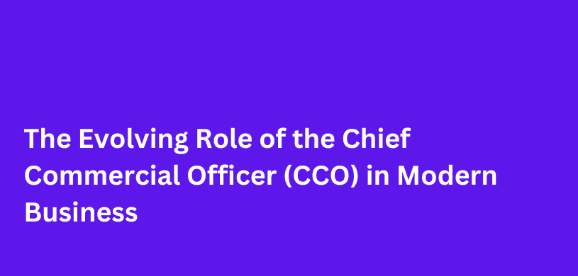 CSuiteCVSecure's tweet image. The Evolving Role of the Chief Commercial Officer (CCO) in Modern Business

1. Customer Experience Management
2. Data Analytics and Insights
3. Cross-Functional Collaboration
4. Innovation and Product Development

Read more - zurl.co/EKvw 

#chiefcommercialofficer #cco