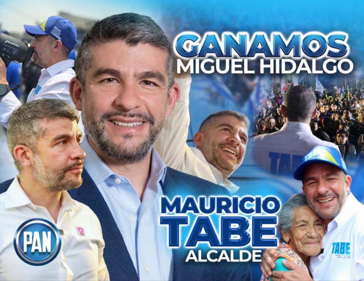 Miguel Hidalgo seguirá siendo un bastión panista y <a href="/mauriciotabe/">Mauricio Tabe Echartea</a> refrendará su buen gobierno tres años más. 

¡Muchas felicidades!
