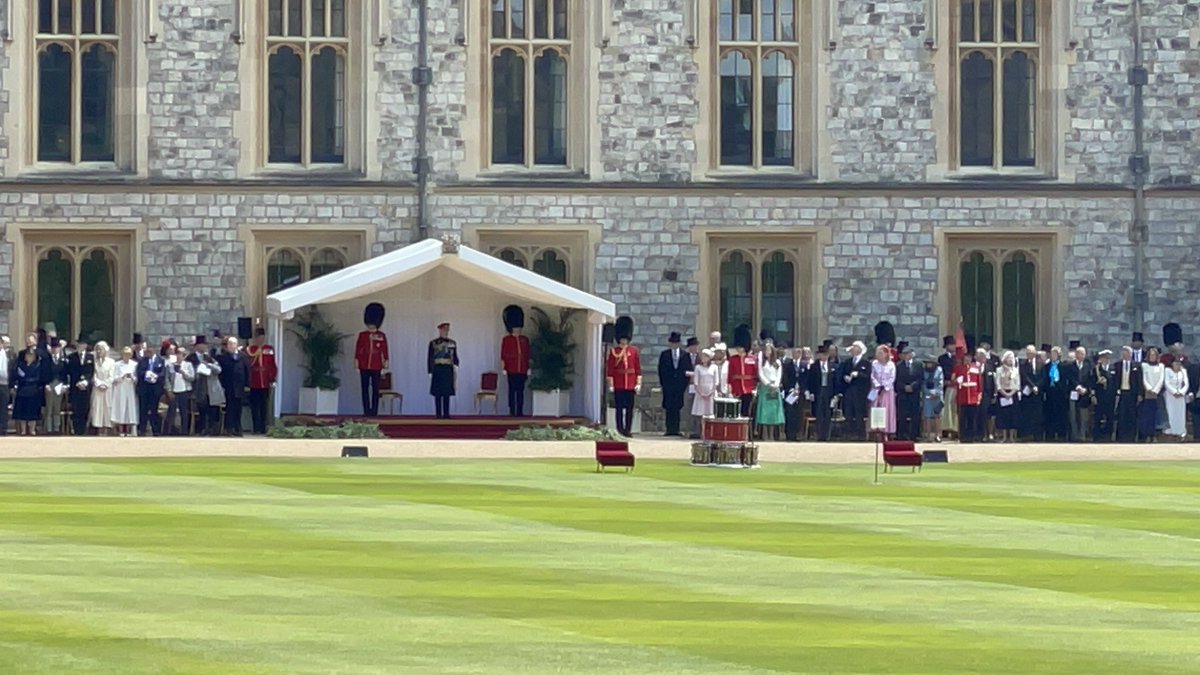 saw/heard the king today nbd