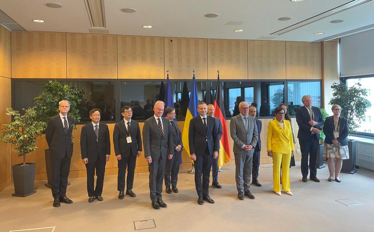 Honoured to have chaired the Multi-agency Donor Coordination Platform for 🇺🇦's 10th Steering Committee meeting in the margins of #URC2024.

Reiterated our unwavering support to 🇺🇦 &amp; discussed budget &amp; urgent recovery needs in the energy sector &amp; the prioritization of reforms.