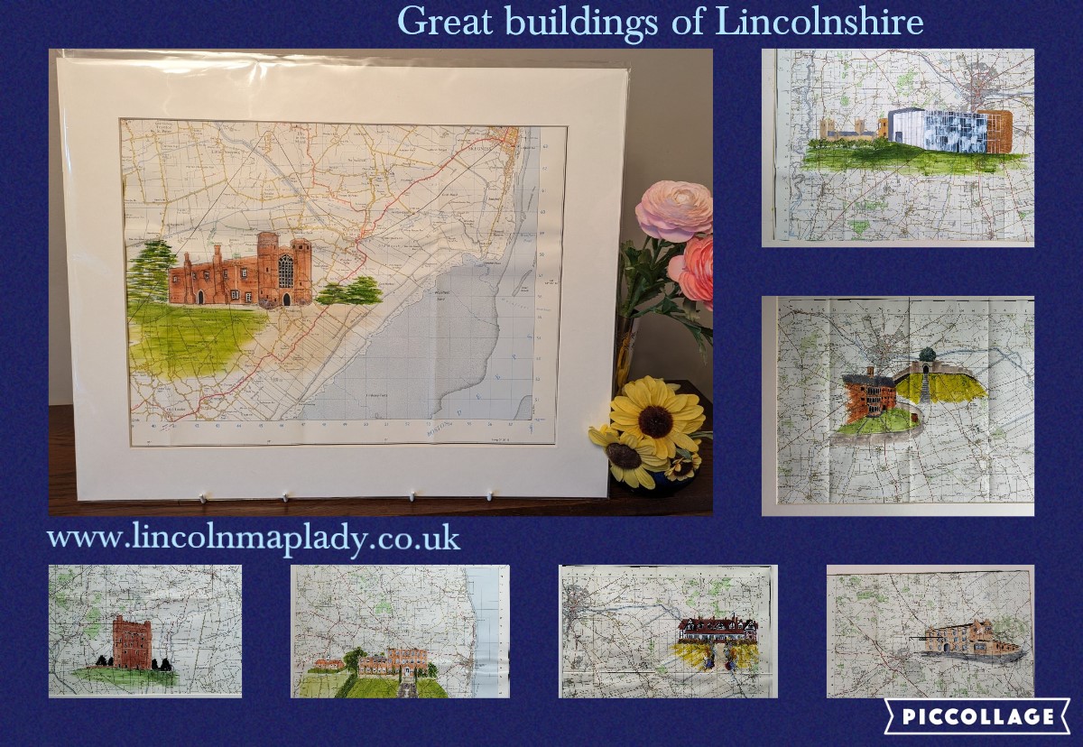 Hi #LincsConnect Very busy Fiona from <a href="/LincolnMapLady/">LincolnMapLady</a> painting on #VintageMaps from around the UK
lincolnmaplady.co.uk