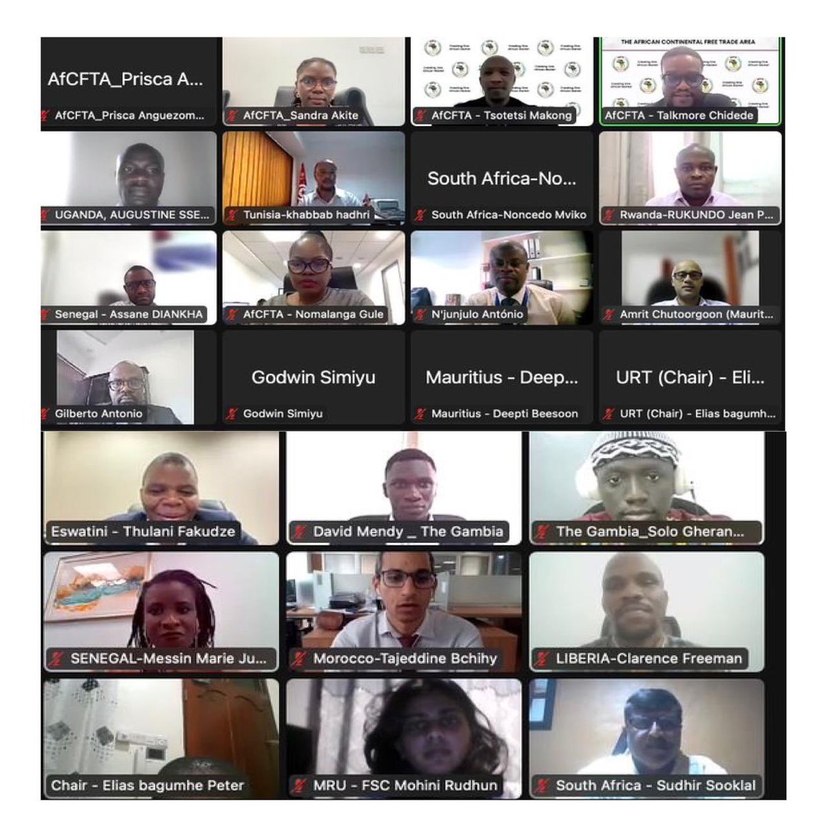 AfCFTA Secretariat Official tweet media