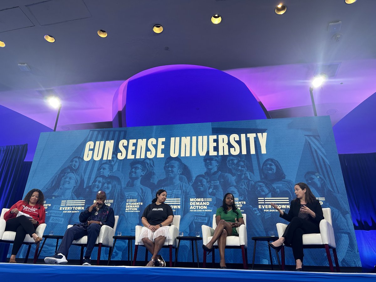 Everytown's tweet photo. “Just like we held the pharmaceutical industry accountable for the opioid epidemic, we need to hold the gun industry accountable.” - @AllaLefkowitz, Affirmative Litigation at Everytown Law, at #GSU2024 https://t.co/N24vlltKQi