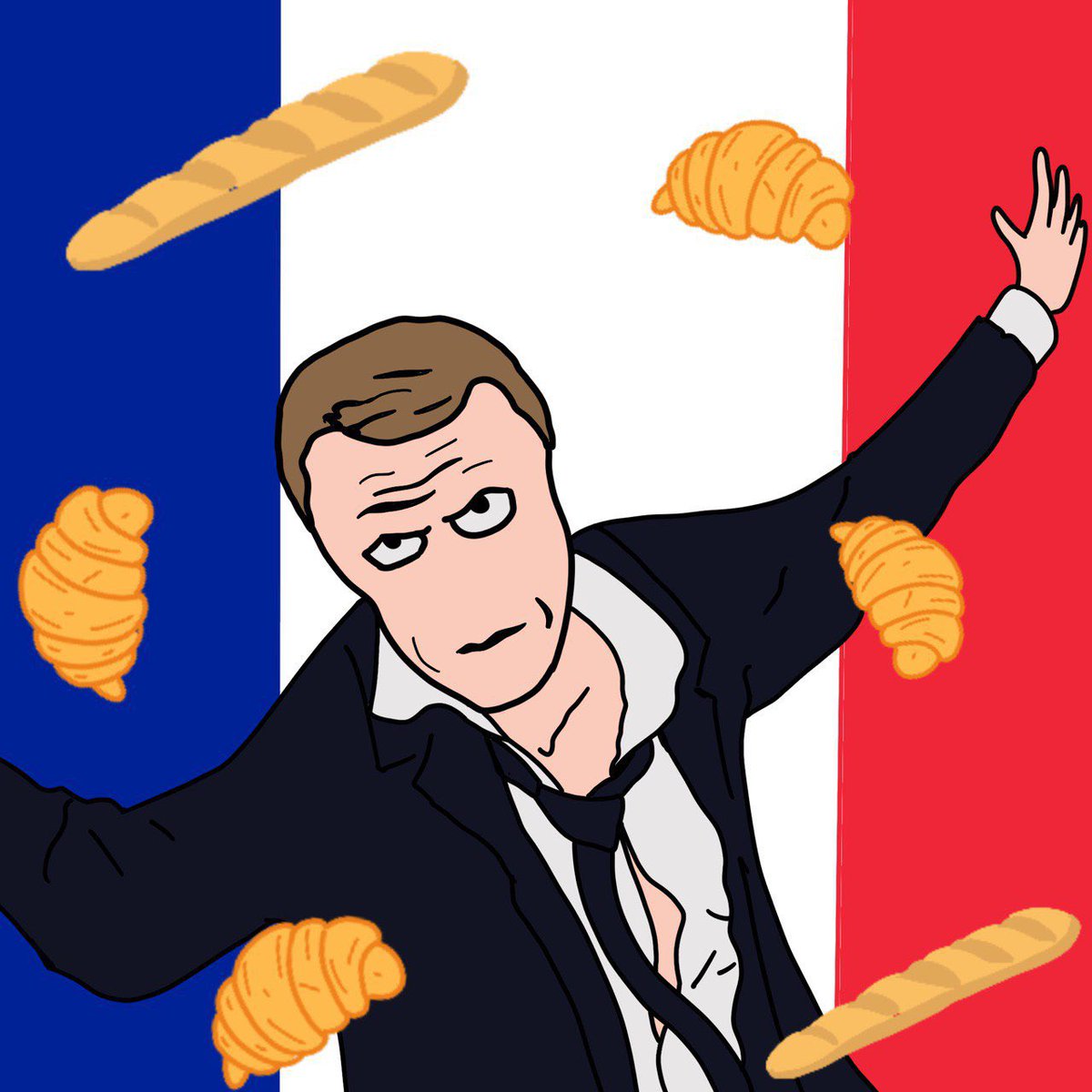 macononsol's tweet photo. le baguette le bullish. $macon

#paris
#macron 
#France
#dissolutionan                                         #dissolution #assembleenationale
#dissolutionan                  #ElectionsEuropéennes
#politique https://t.co/UfvyL6AC1B