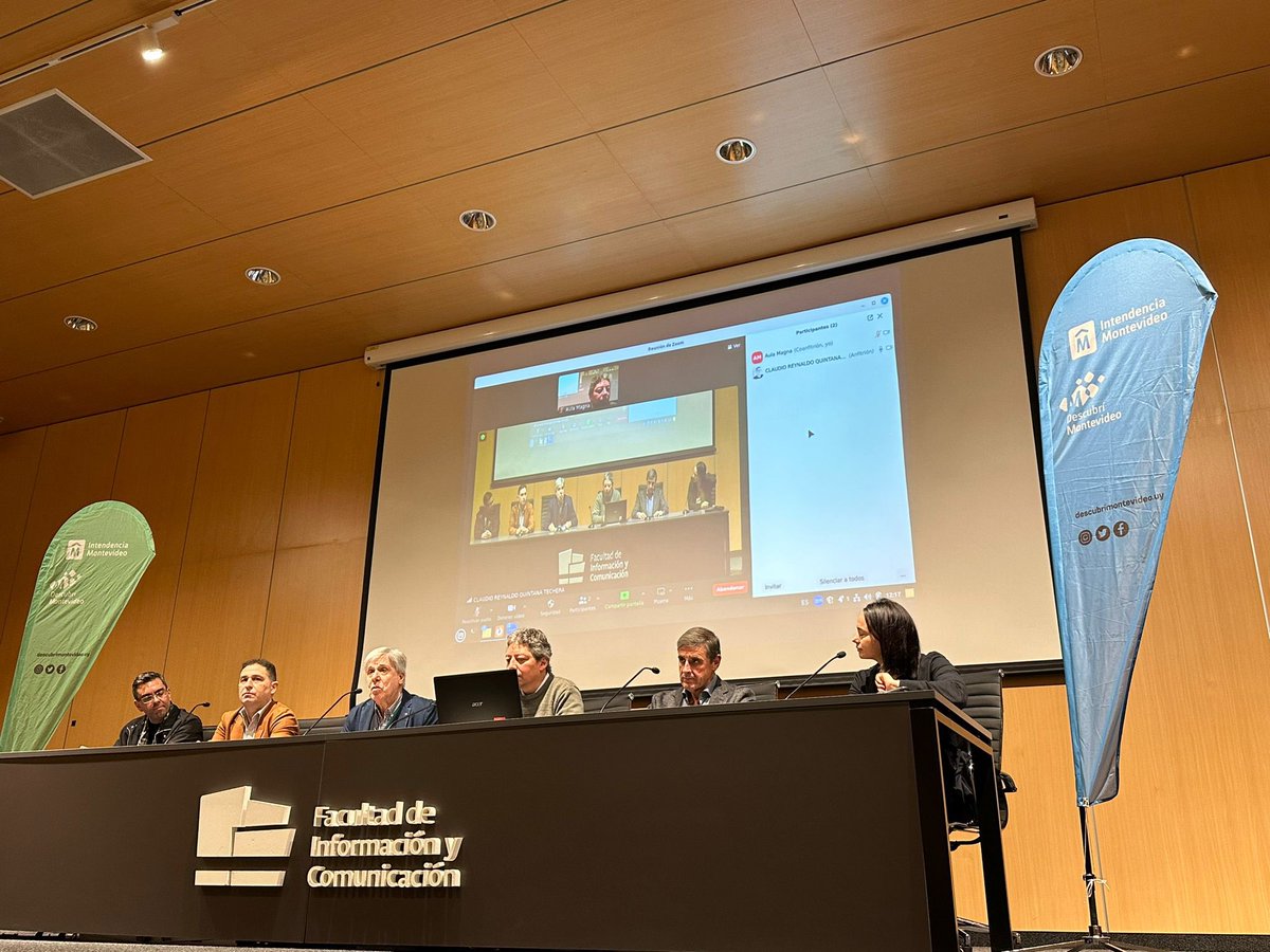 El presidente de <a href="/SEGITTUR/">SEGITTUR</a> <a href="/enriquemmarin/">Enrique Martínez</a> inaugura el curso de Destinos Turísticos Inteligentes en #Montevideo , organizado por las universidades de Montevideo y <a href="/montevideoIM/">Intendencia de MVD</a> . Desde <a href="/SEGITTUR/">SEGITTUR</a> apostamos por promover iniciativas académicas en la región americana en colaboración.