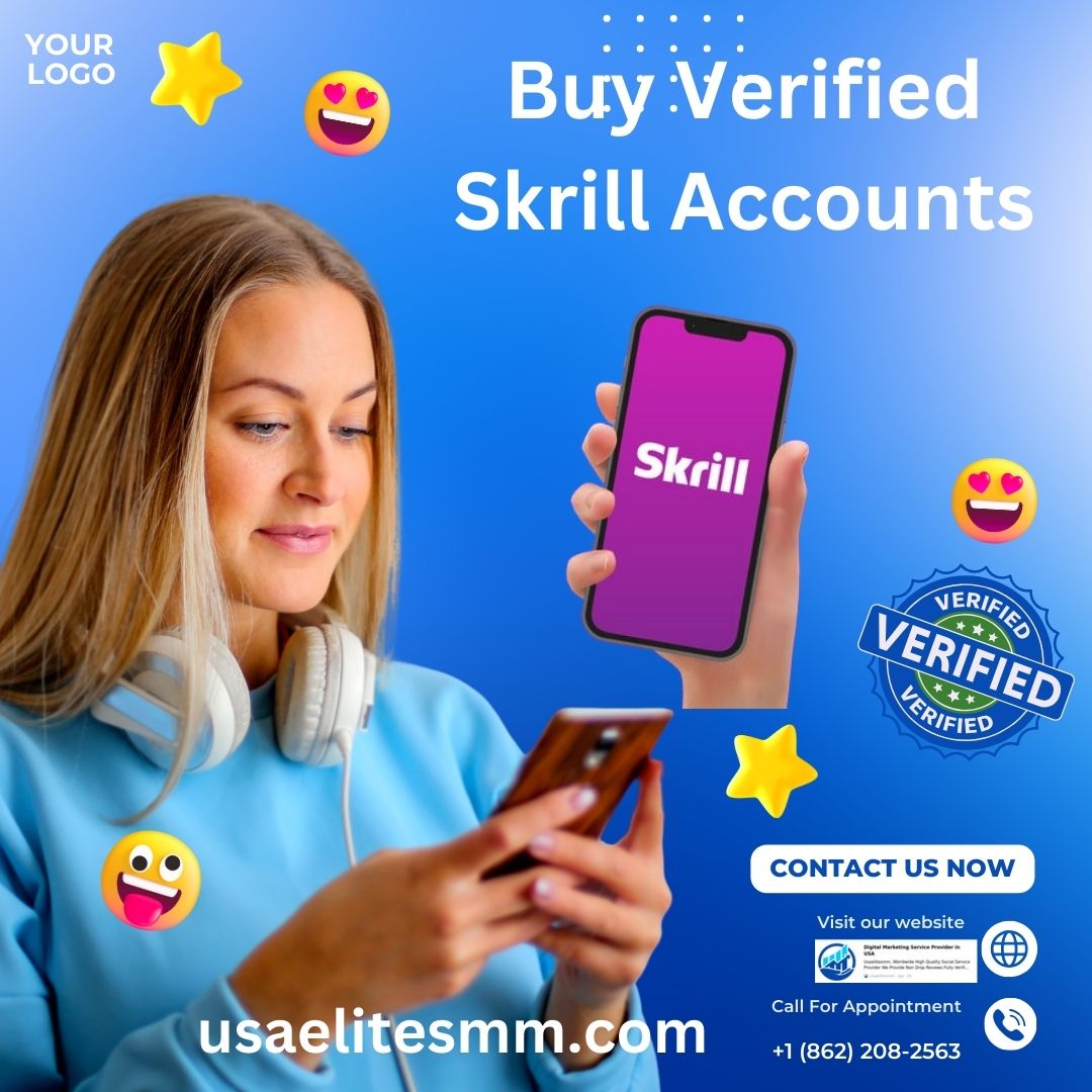 GarrettSok1's tweet photo. Buy Verified #skrill Accounts

Skrill is a premium virtual wallet that ensures fast online payments

Visit Our Website : https://t.co/sutpfHMeZF

Telegram: @Usaelitesmm 

#skrill #paypal #neteller #zelle #venezuela #uphold #bitcoin #iphone  #colombia #remesas #dolares #payoneer https://t.co/px9CPIT96L