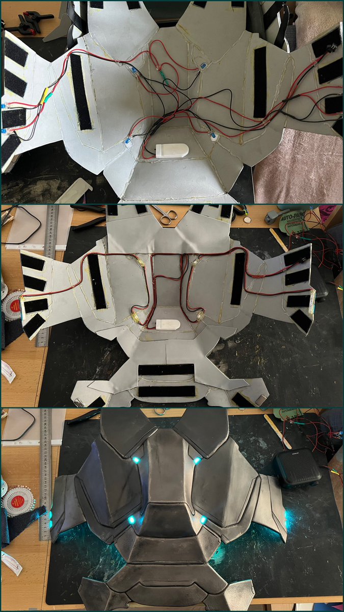 dyana_smythe's tweet photo. Now THIS is what I call a glow up ✨✨✨ Front plate and helmet next
#Warframe #LittleDuck https://t.co/jrMbxNxjZk