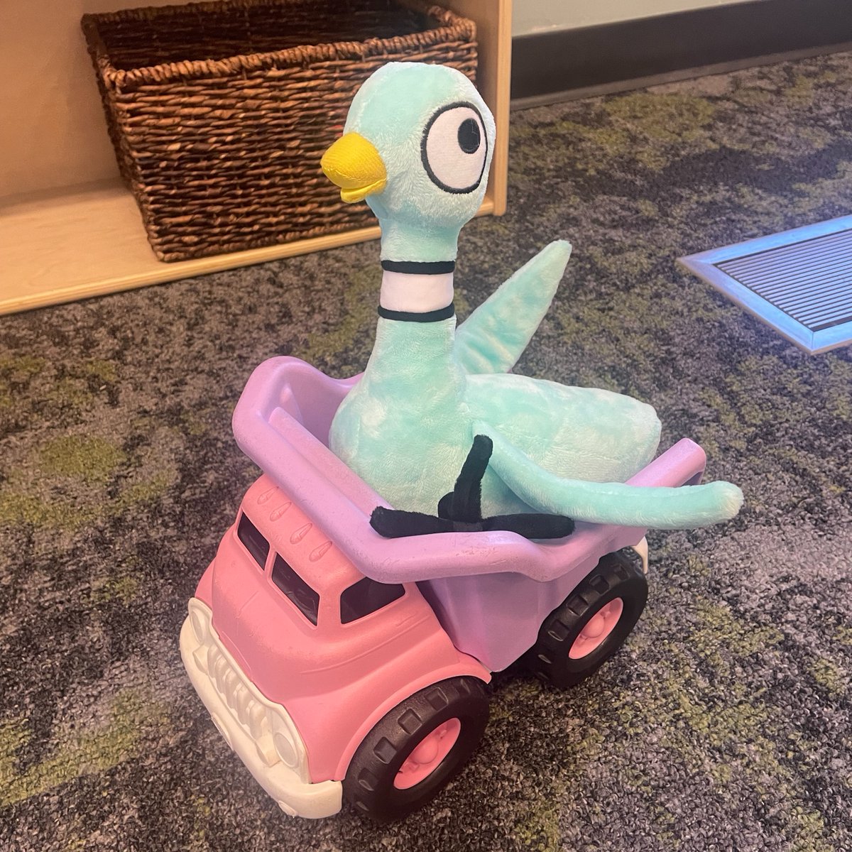 At the <a href="/ilovemyanythink/">Anythink Libraries</a> Huron Street Branch, the <a href="/The_Pigeon/">The Pigeon</a>  took a joyride through the children's section and got carried away at the copy machine.