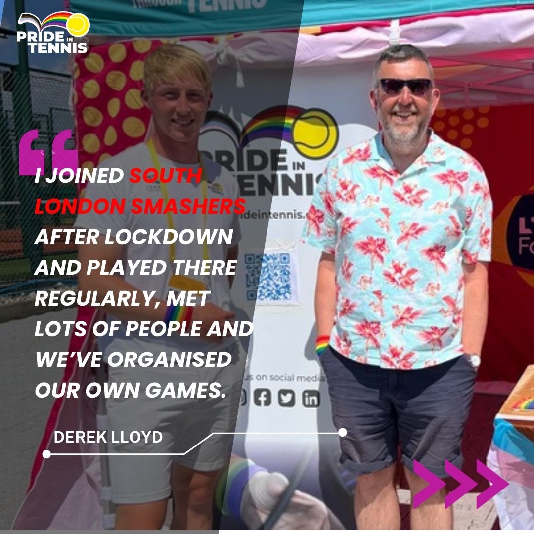 pride_tennis's tweet photo. 🌈 𝟮𝟬𝟮𝟰 𝗙𝗿𝗶𝗱𝗮𝘆 𝗣𝗿𝗶𝗱𝗲 𝗗𝗮𝘆 🎾 #LexusSurbitonTrophy 📍Surbiton 

Building a strong 𝑵𝑬𝑻𝑾𝑶𝑹𝑲 and showing 𝑺𝑼𝑷𝑷𝑶𝑹𝑻 are essential to our community.

A big thank you to @LTA for this incredible opportunity! 

#prideintennis #tennis #LTA #fridaypridedays https://t.co/gvlTLTMRiU