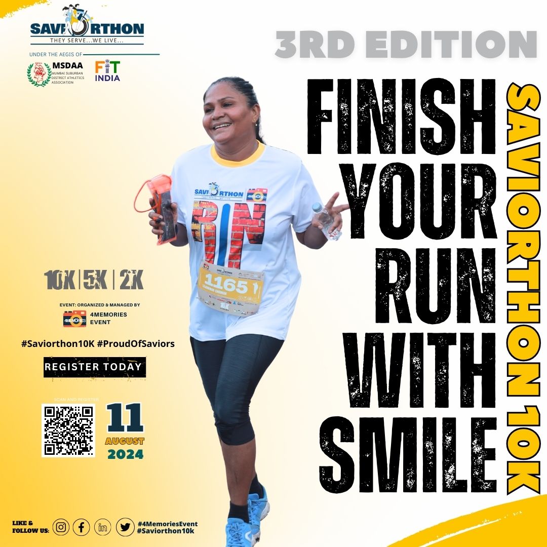 4memoriesevent's tweet image. Step up and support our cause Saviorthon 

Do your registration and support for a cause.

townscript.com/e/3rd-edition-…

#Saviorthon #Saviorthon2024 #Run #Mumbai #Bandra #saviour #BMC #Navy #Army #Health #Ambassador #Medal #Mansoon #Rain #Qualifier #Step2BActive #Crossfit #Race