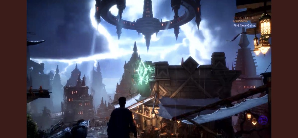 arcanegold's tweet photo. i can’t BELIEVE this is dragon age. i’ve been playing da2 and the jump from this to this is gonna be so funny https://t.co/LYIKIL17Wz