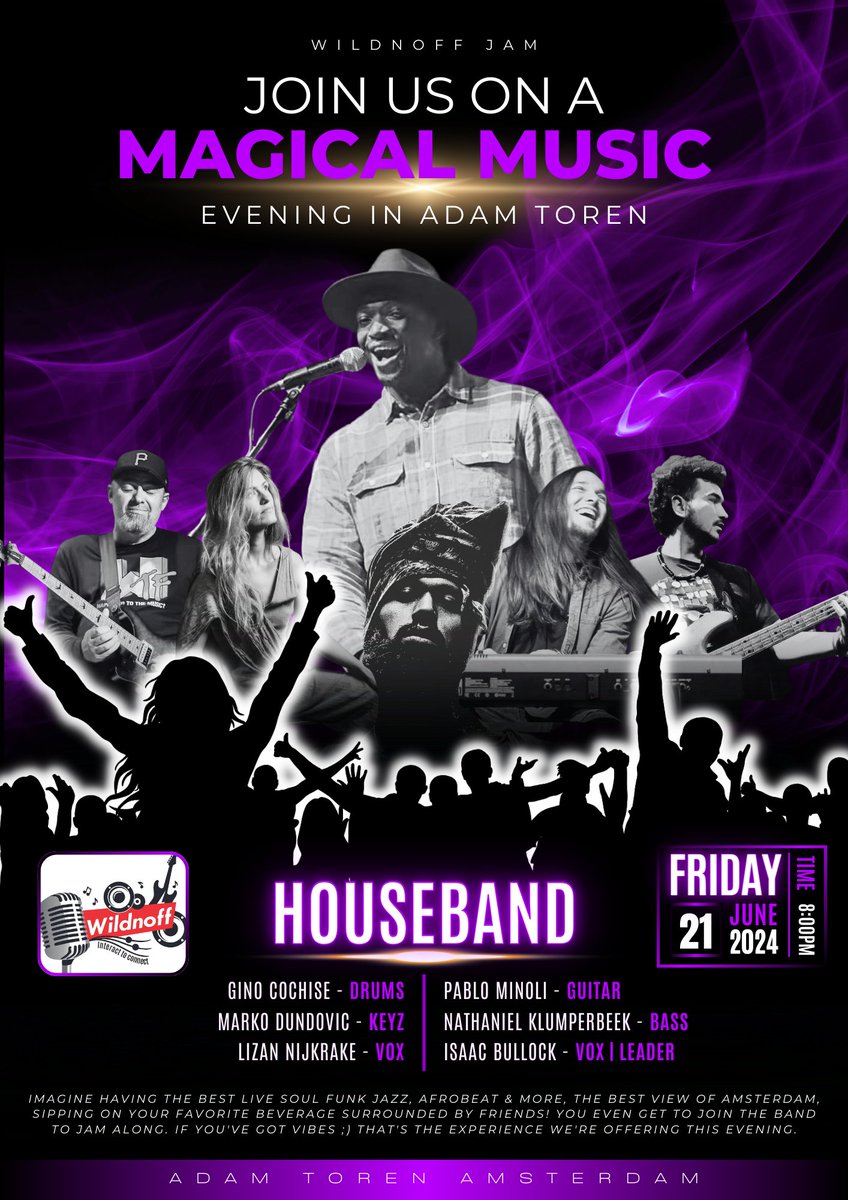 Join us on q magical music experience in hartje Amsterdam. Koop je kaartjes nu hier : eventix.shop/q2dsyxq8