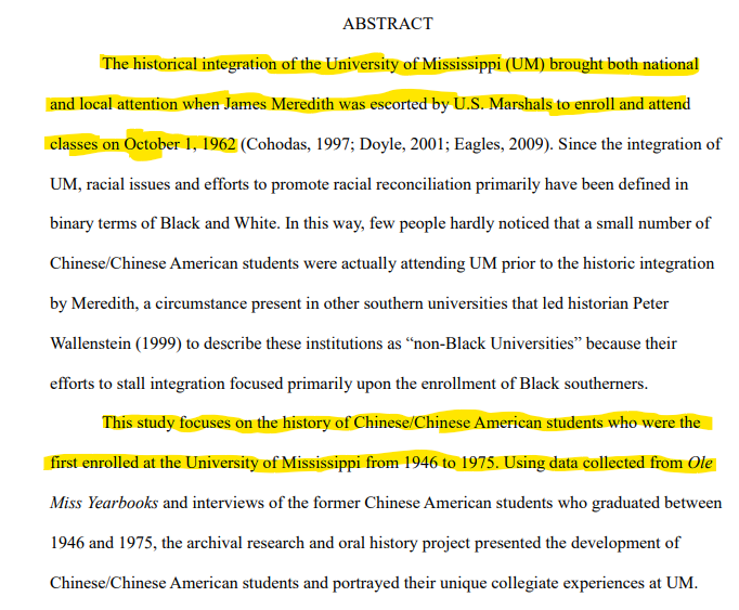 PJenkins1931's tweet photo. The Chinese in Mississippi were legally white for the purposes of implementing Jim Crow laws

This is why they were able to attend the university of Mississippi in the 1940s

The first Black student wasn't allowed to enroll until 16 years later in 1962 https://t.co/BK3lt1Mqk8