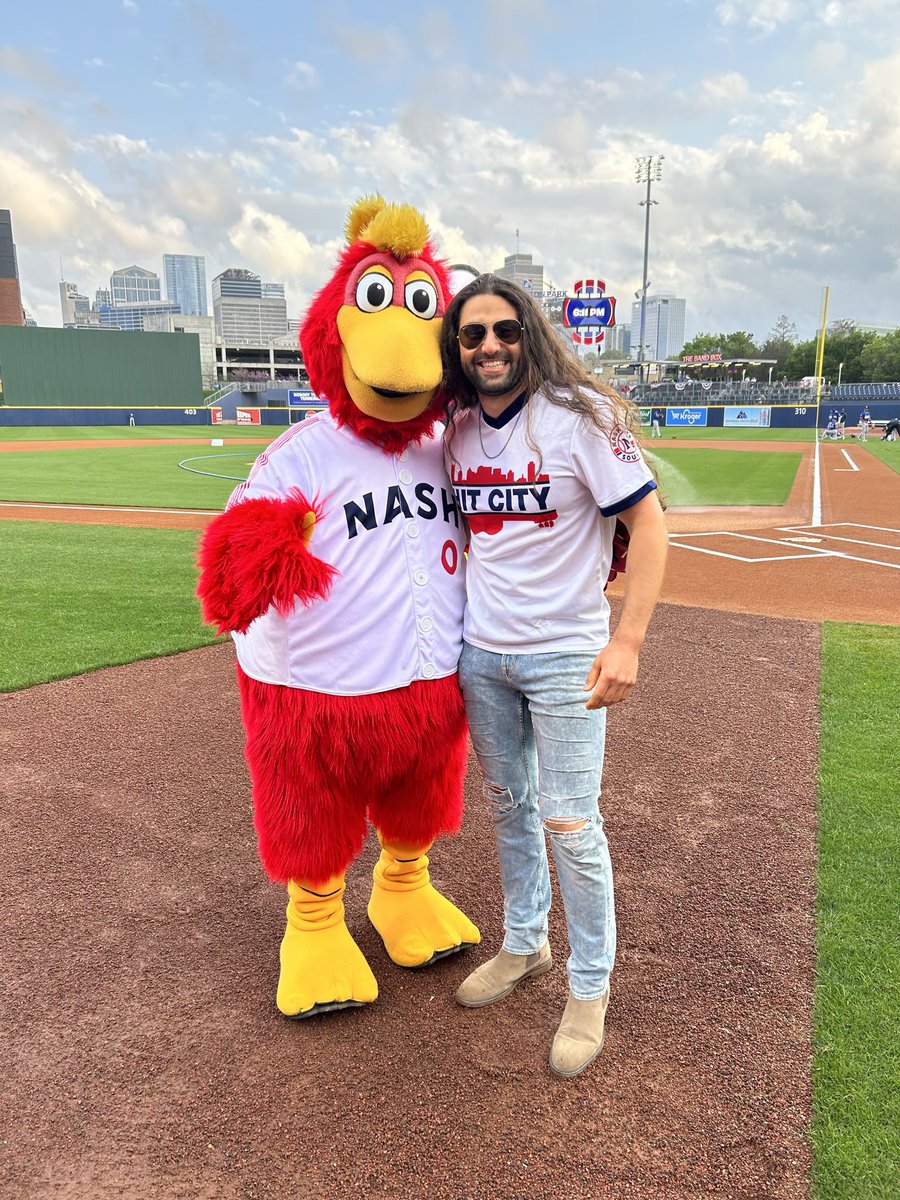 Back with the <a href="/nashvillesounds/">Nashville Sounds</a> for #pridenight proud to have our founder #bryanruby performing the National Anthem &amp; our charity featured alongside all the other LGBTQ organizations &amp; the <a href="/tnpridechamber/">Tennessee Pride Chamber</a> celebrating #pride in #milb #pride2024 #pridemonth #lgbtq #tn