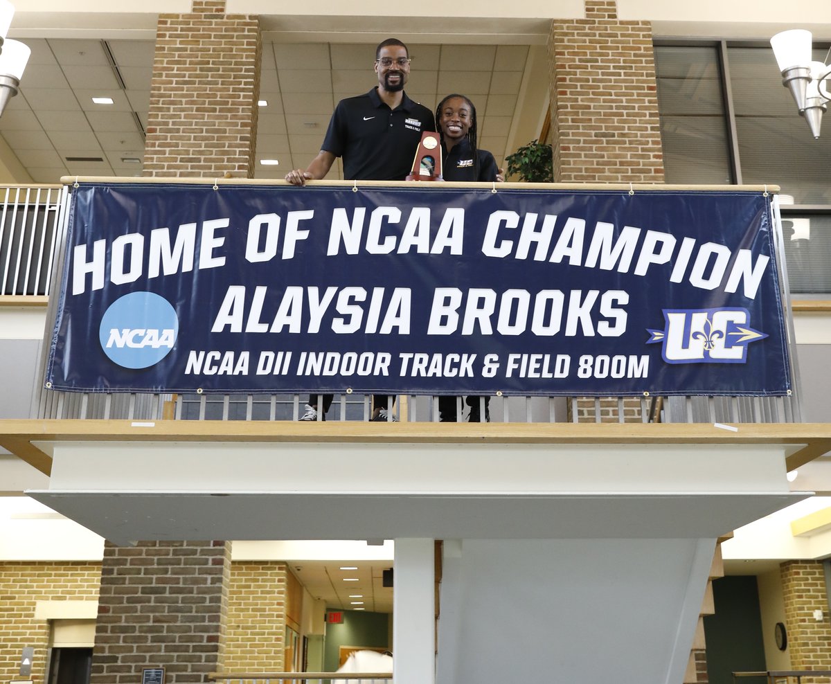 AICUOhio's tweet photo. #MemberoftheWeek @UrsulineCampus junior Alaysia Brooks is a national champion in the 800m and an NCAA All-American! Read all about her impressive season and triumphant showing at the @ncaadii track and field championship: https://t.co/IXSKo2fywW #MoTW @UCArrowsXCTF https://t.co/wBpPKCGlxa