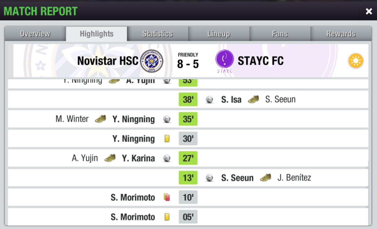 Novistar_STAYC's tweet photo. ๐ #LLC24th
Quarter Final
โฝ FT: #NHSC 8-5 #STAYC
๐ STAYC harus mengakui keunggulan #NHSC meskipun sudah gigih berjuang. Meskipun 1 pemain mereka diusir wasit, mereka tidak melemah sama sekali.
Congrats, and Good luck #NHSC!
#SGIGD #AyoSTAYC https://t.co/aLP4FtnLyH