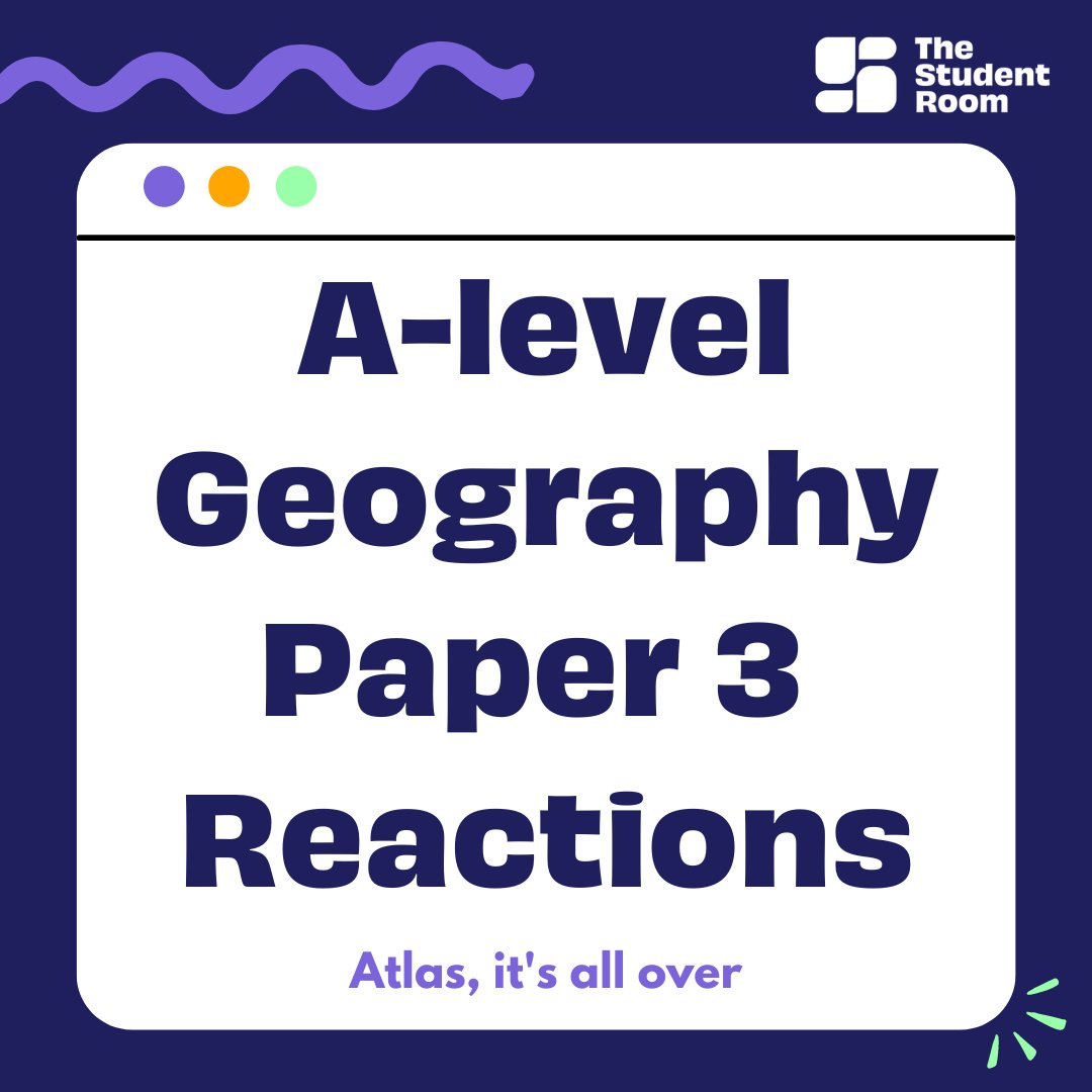 thestudentroom's tweet photo. It's time to shift those revision notes from desk to recycling bin (or perhaps the bonfire) because A-level Geography is a wrap. 📝

Read more: https://t.co/4apNTO9iml

#ALevels2024 #Geography #AlevelGeography #GeographyAlevel #WJEC #Edexcel #OCR #ALevelMemes #ExamMemes https://t.co/rCrT01mBP8