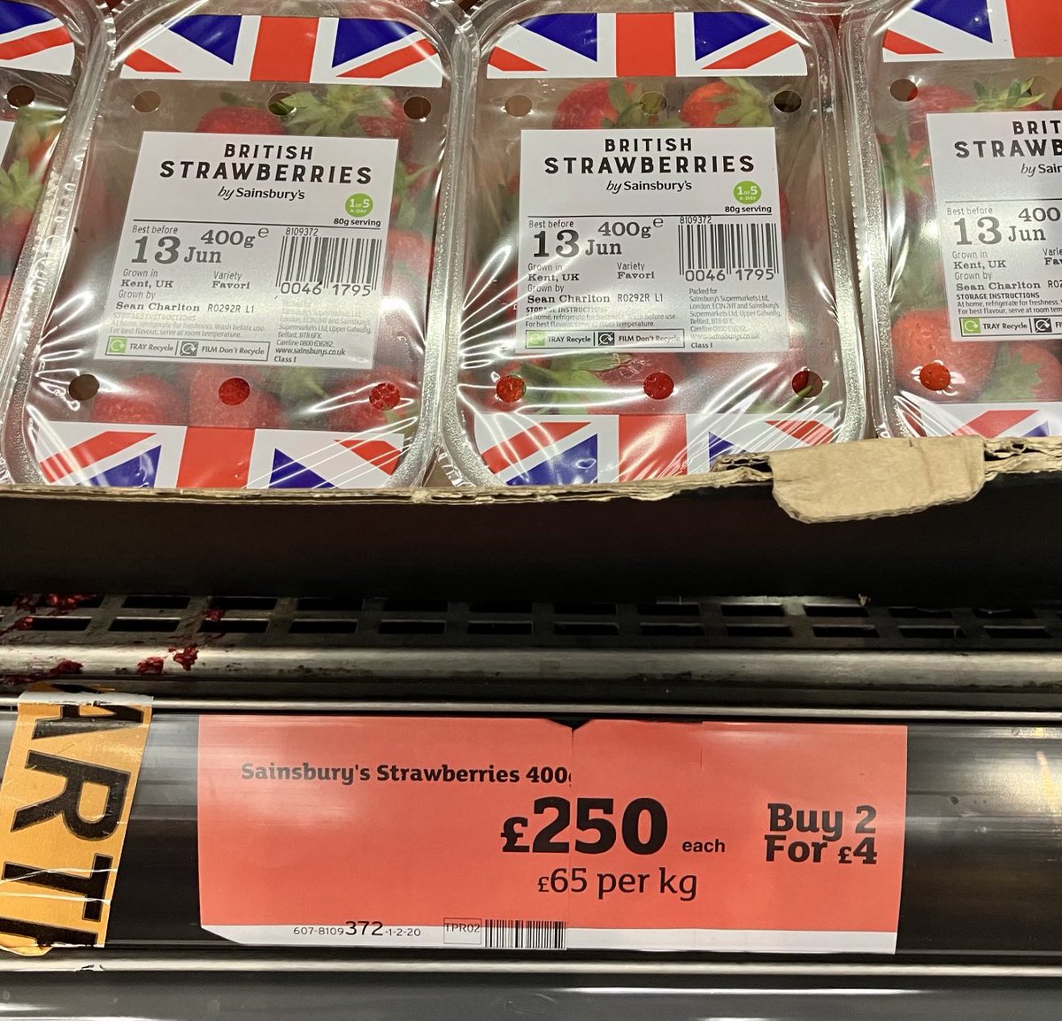 Fuck me; I thought inflation was supposed to be easing.