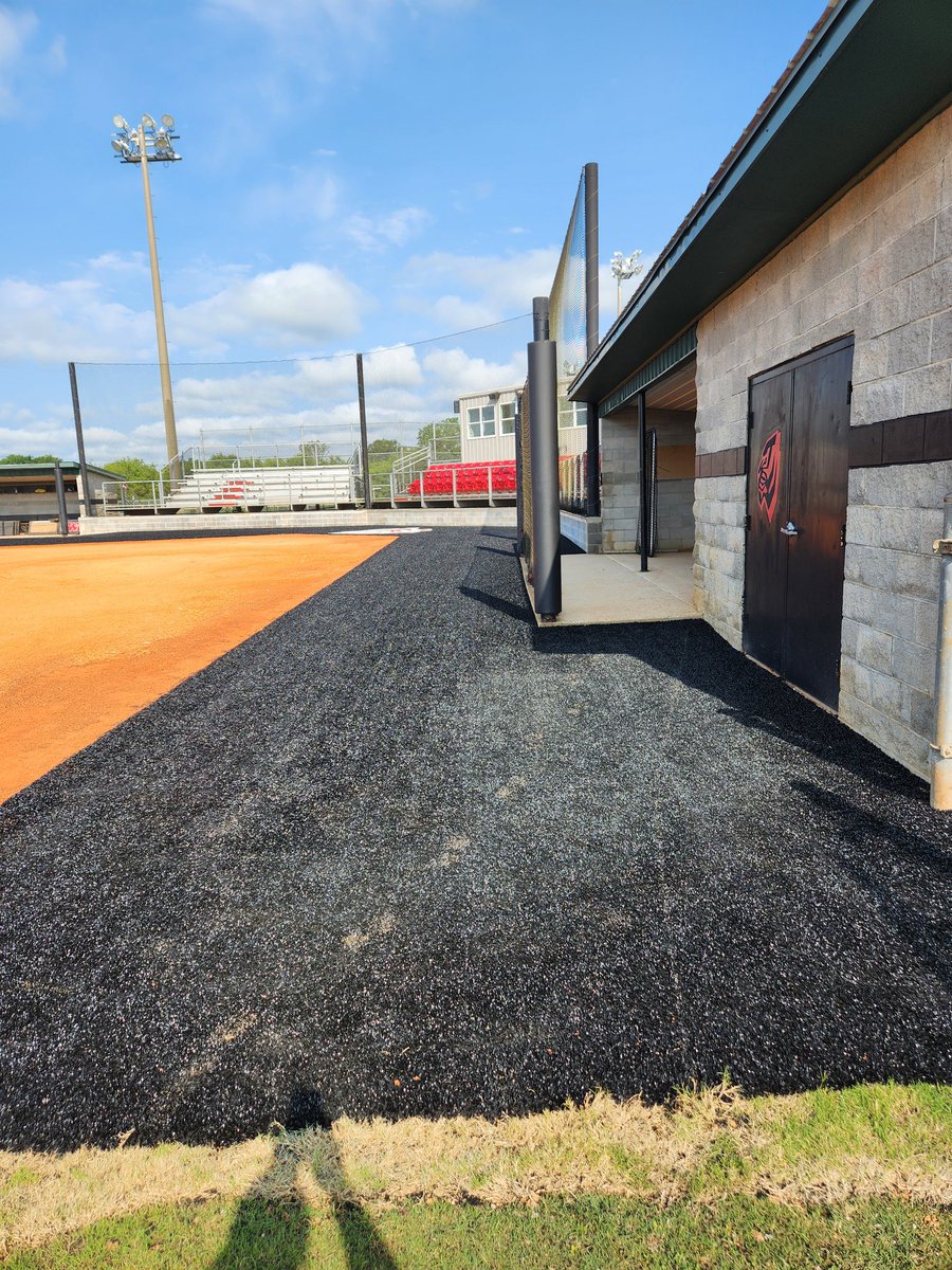 Renovations at the field are almost done!!!!