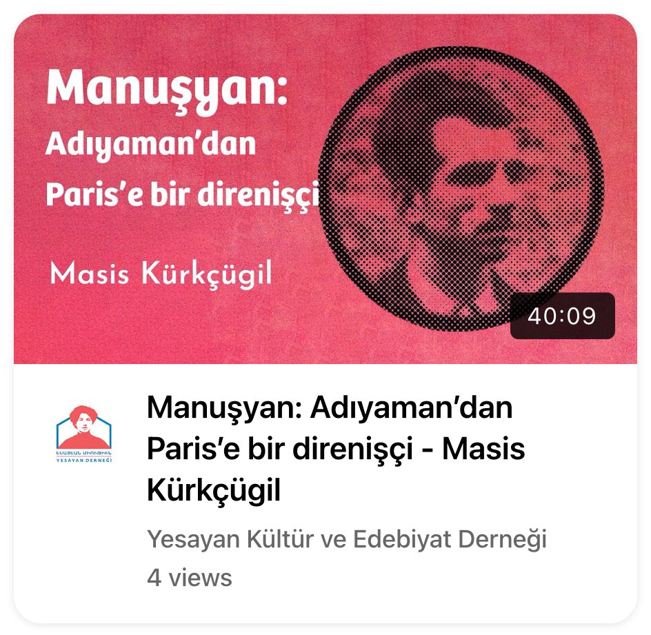 Եսայեան Միութիւն | Yesayan Derneği tweet media