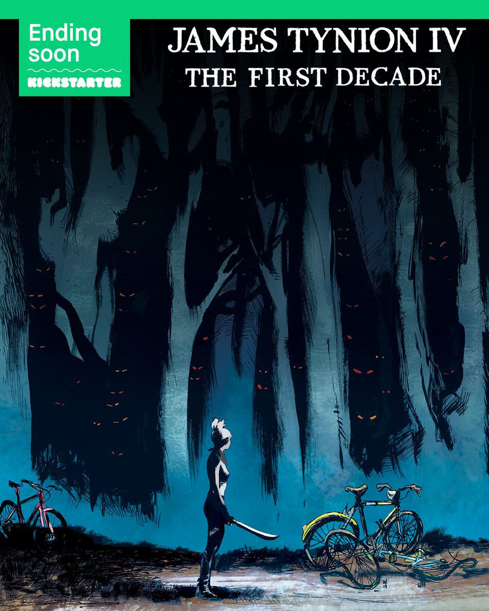 Hit series SOMETHING IS KILLING THE CHILDREN is a testament to James Tynion IV’s storytelling savvy. Rediscover the striking series in it’s most highly collectible forms yet:

FINAL 72 HOURS of THE FIRST DECADE: JAMES TYNION IV campaign on <a href="/Kickstarter/">Kickstarter</a>! boomstud.io/Tynion10