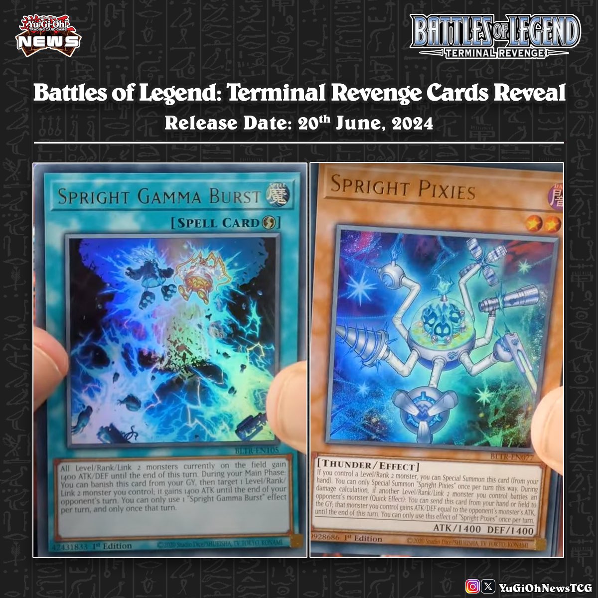: The upcoming "Battles of Legend: Terminal Revenge" set will be available later this month. Here's a sneak peek at a few of the cards featured in this : The upcoming "Battles of Legend: Terminal Revenge" set will be available later this month. Here's a sneak peek at a few of the cards featured in this