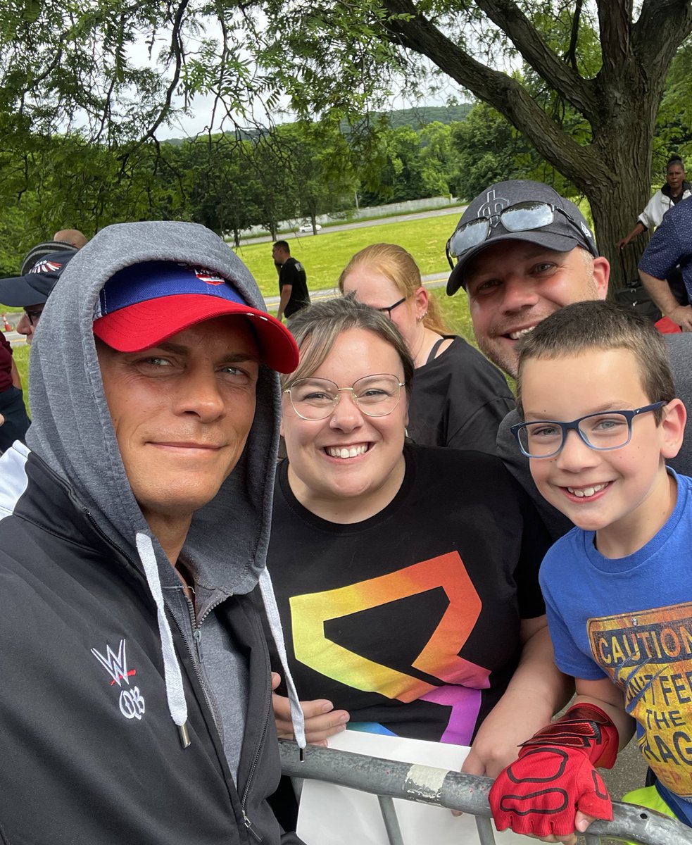 kayleroni's tweet photo. Thank you, @CodyRhodes for making this small WWE fans day! He still hasn’t stopped taking about it! https://t.co/5KkjUXtyH1