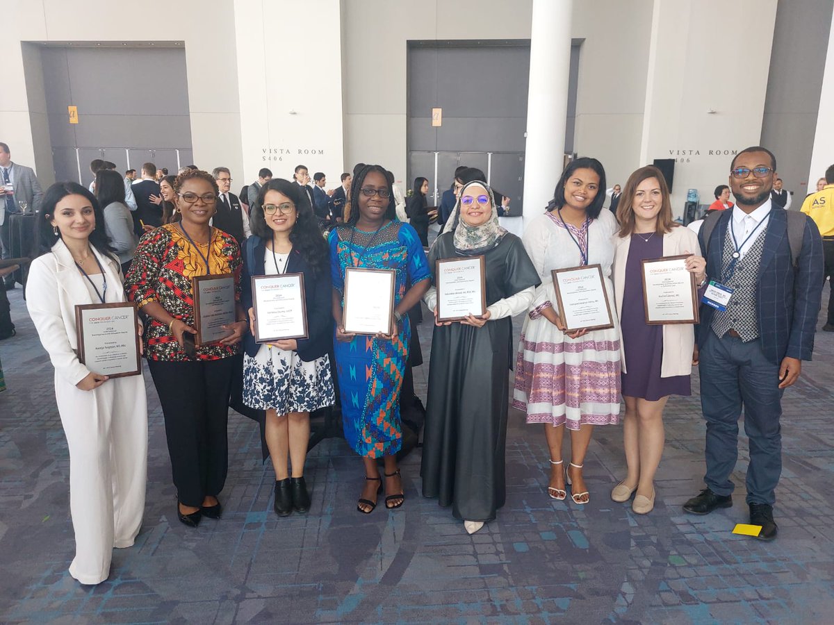 KariSh313's tweet photo. Personal highlights from ASCO 2024! Honoured to have received the IDEA 2024 award and spent the last couple of days meeting some wonderful people from across the globe! @ASCO @ConquerCancerFd. https://t.co/zk46qlKR71
