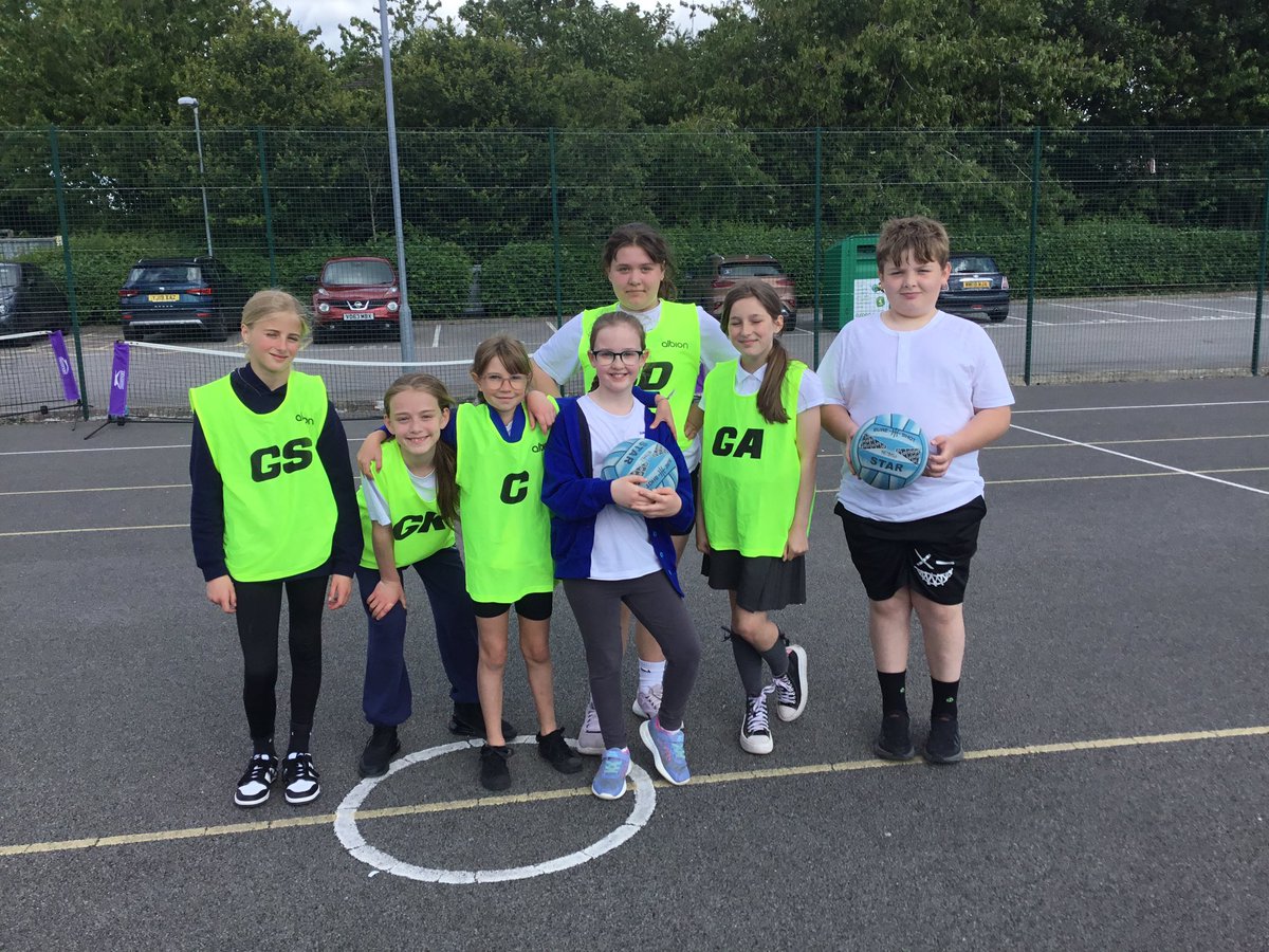 GorsewoodPrimar's tweet photo. Well done to all of our netball team who played exceptionally this afternoon. An extra well done to our star player, Scarlett, and our most improved player, Laila. #GorsewoodPE #60active https://t.co/LKVnbb2BeB