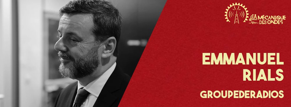MecaDesOndes's tweet image. 🎙️Après avoir dirigé et officié dans de nombreuses radios, il a fondé aujourd'hui son propre groupe, @groupederadios !
@EmmanuelRials vient raconter sa radio au micro de la Mécanique des Ondes
📻RDV ce 11/06 à 13h15 sur @FrProtestante
(Paris/IDF : 100.7 & DAB+) puis en podcast.