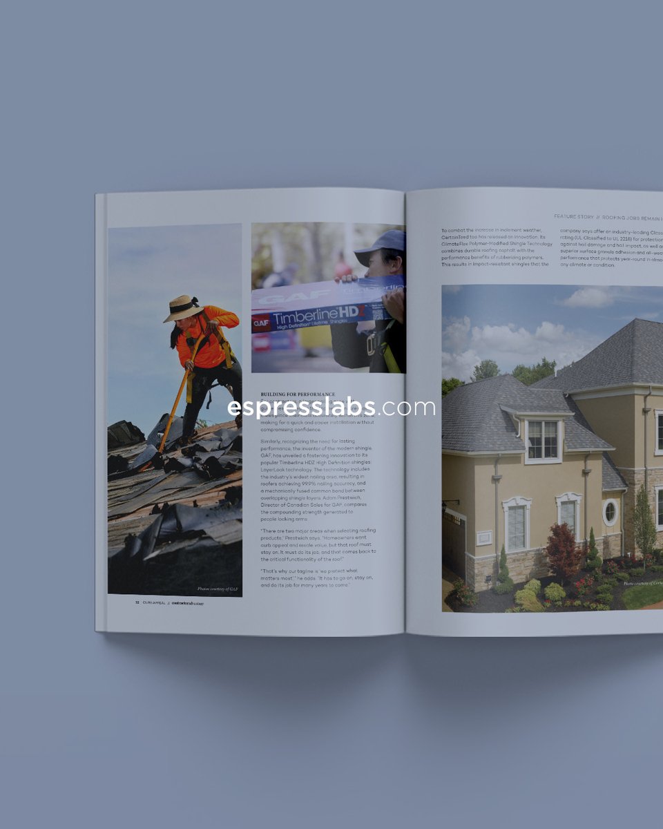 espresslabs's tweet image. Explore the latest insights from industry leaders in Contractor Advantage, the bi-monthly magazine for contractors and designers!

#ContractorAdvantage #Publication #EditorialDesign #MagazineDesign #RenovationInspiration #VisualExcellence #CreativeSolutions #EspressLabs