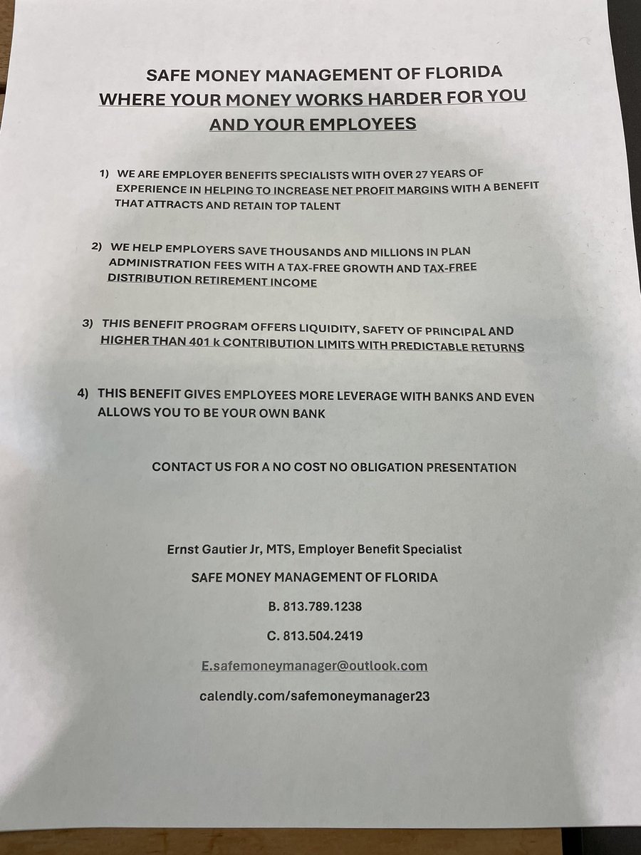 EvangelistErnst's tweet image. Our secured offers offer reliable short and long term income regardless of market conditions or political climate.
#Retirementsolutions, #RetirementConfidence, #WealthManagement