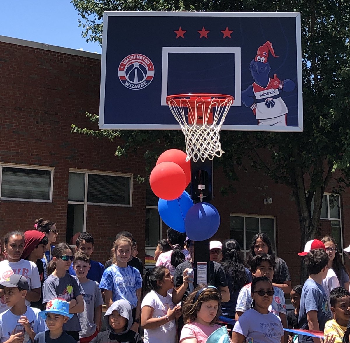 BarcroftEagles (@barcrofteagles) on Twitter photo The dedication of our 4 new basketball hoops is about to begin!!! Thanks <a href="/WashWizards/">Washington Wizards</a> & <a href="/WashMystics/">Washington Mystics</a> <a href="/APSVirginia/">Arlington Public Schools</a> <a href="/SuptDuran/">Francisco Durán, Ed.D.</a> <a href="/BiBaChat/">Bilingual Barcroft</a> The dedication of our 4 new basketball hoops is about to begin!!! Thanks <a href="/WashWizards/">Washington Wizards</a> & <a href="/WashMystics/">Washington Mystics</a> <a href="/APSVirginia/">Arlington Public Schools</a> <a href="/SuptDuran/">Francisco Durán, Ed.D.</a> <a href="/BiBaChat/">Bilingual Barcroft</a>