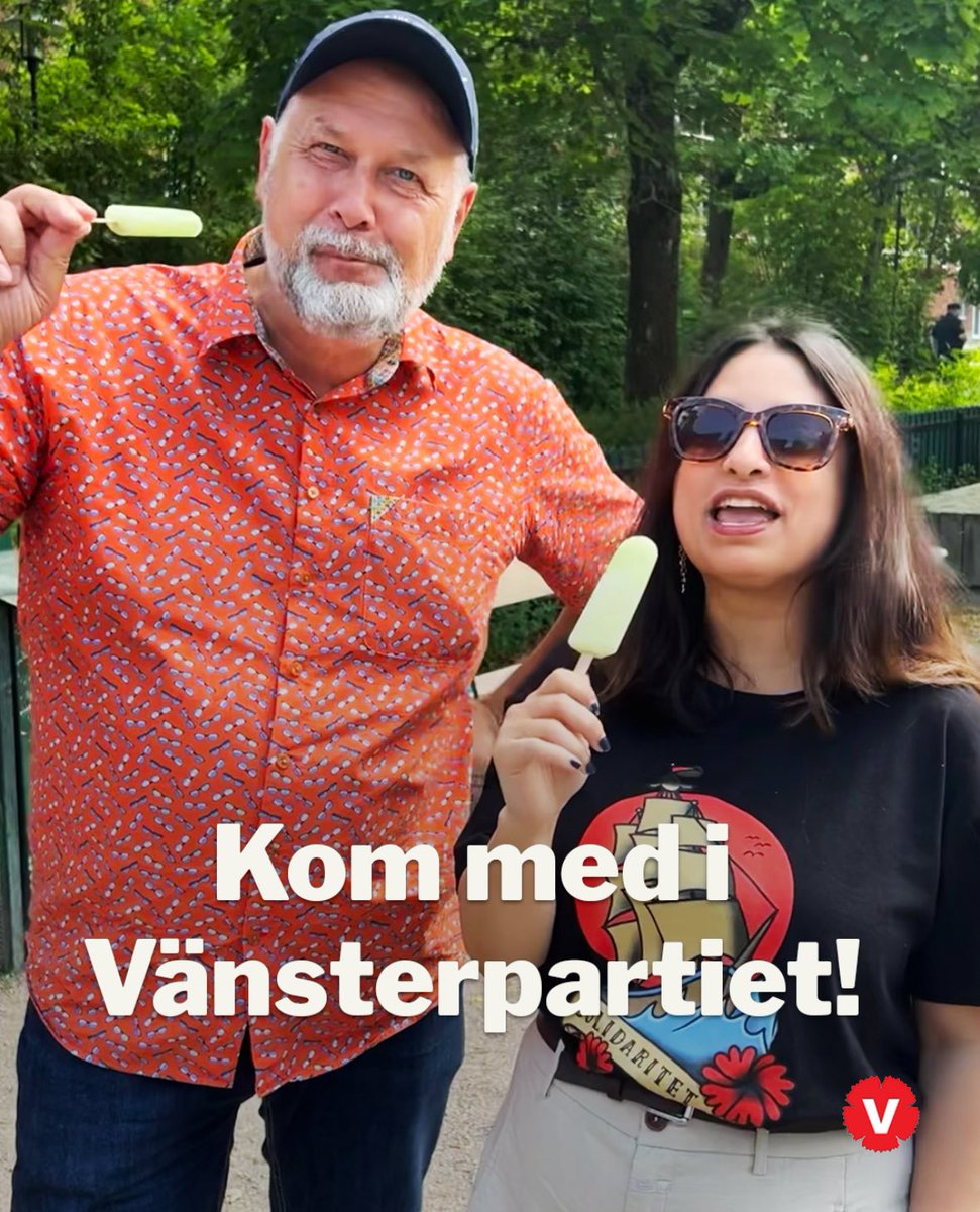 Idag är en bra dag att bli medlem - välkommen du med! ✌️ 🚩
vansterpartiet.se/blimedlem/