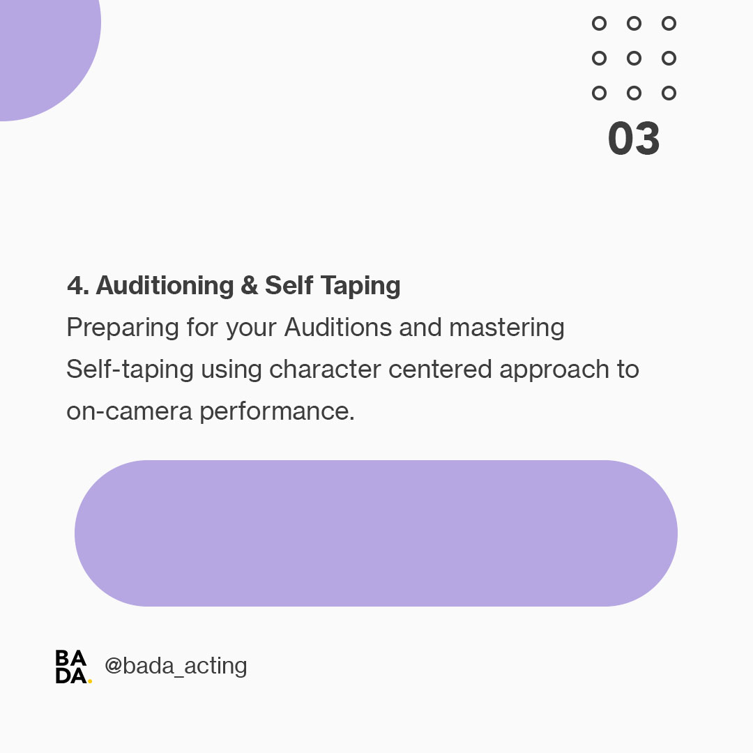 BADA_Acting's tweet photo. Screen Acting Course BEGINNERS
https://t.co/LqBNjreZpl
 #ScreenActing #ScreenActingCourseBeginners #ScreenActingLondon #ScreenActingCourseLondon #OnCameraActing #ConfidenceOnCamera #ScriptBreakDown #ScreenPresence #SelfTapingTips #AuditionPreparation #CastingType https://t.co/DefY6jW3Vo