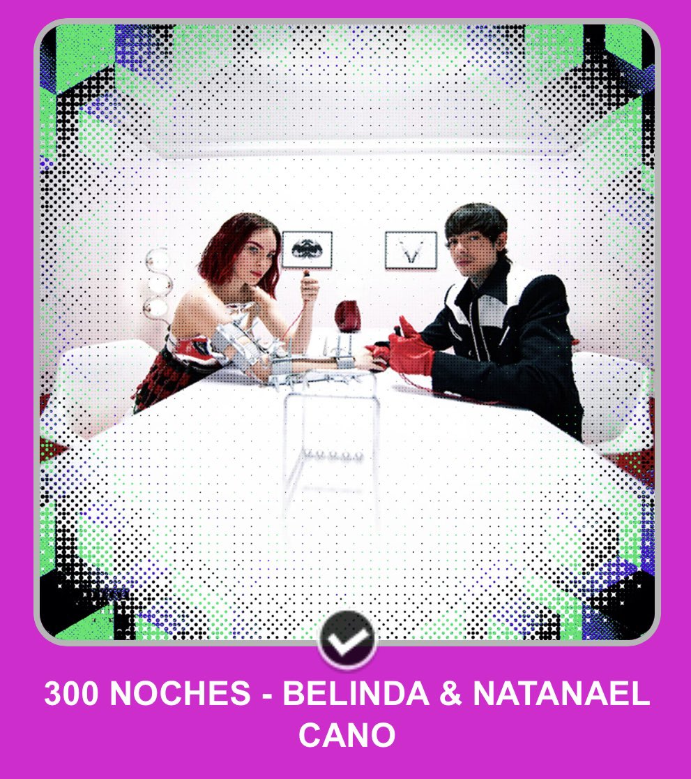Belinda ha recibido 2 nominaciones a los MTV MIAW 2024.

Video del Año por Cactus, y Junte del Año por 300 Noches junto a Natanael Cano 🧨 

Recuerda votar por ella aquí: miaw.mtvla.com/articles/p8fmz…

#MTVMIAW2024 <a href="/belindapop/">Belinda</a> <a href="/warnermusicmex/">Warner Music México</a>