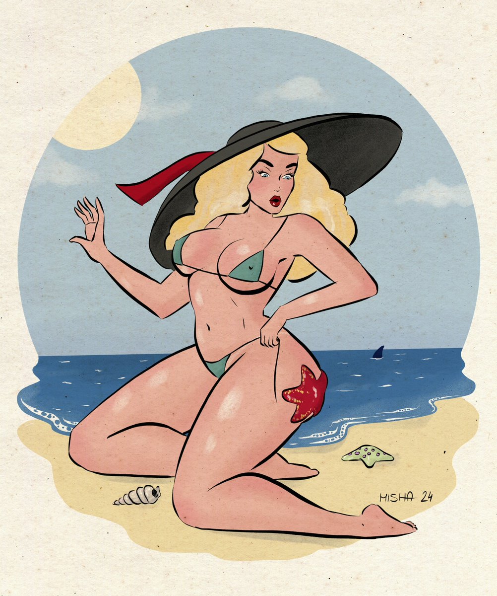 MishaPinupArt tweet media