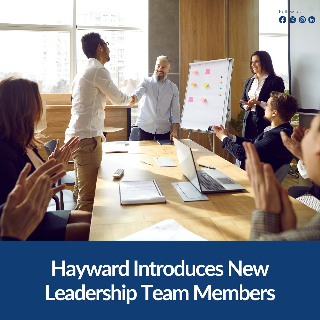 PoolProMag's tweet photo. Hayward Holdings, Inc., announced the appointment of three leaders to key positions within the organization.
Read more: https://t.co/1NV0CNrfmq
@HaywardPool
#PoolPro #HaywardHoldings #LeadershipAppointments #PoolIndustry #CompanyNews https://t.co/jD96yC3L2y