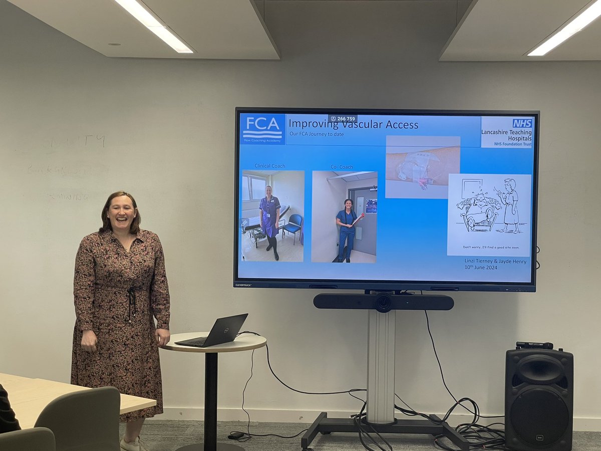 Lisa Elliott (@dndteam_surgery) on Twitter photo Joined the FCA graduation today to listen to some of our teams present their FCA improvement journey so far. What a fantastic way to kick start the week 🎓<a href="/helen_smith1501/">Helen Smith</a> <a href="/louisegracie123/">Louise Gracie</a> <a href="/Surgical_Matron/">Victoria Houlding Matron @LTHTR</a> <a href="/NicolaRoss1987/">Nicola Ross</a> <a href="/FCA_coaching/">Flow Coaching Academy</a> <a href="/CVAT_LTHTR/">LTHTR Central Venous Access Team (CVAT)</a> Joined the FCA graduation today to listen to some of our teams present their FCA improvement journey so far. What a fantastic way to kick start the week 🎓<a href="/helen_smith1501/">Helen Smith</a> <a href="/louisegracie123/">Louise Gracie</a> <a href="/Surgical_Matron/">Victoria Houlding Matron @LTHTR</a> <a href="/NicolaRoss1987/">Nicola Ross</a> <a href="/FCA_coaching/">Flow Coaching Academy</a> <a href="/CVAT_LTHTR/">LTHTR Central Venous Access Team (CVAT)</a>
