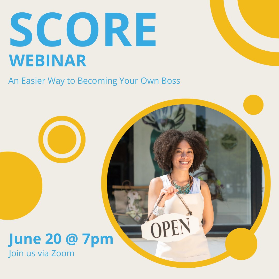 HeidiSimoscoach's tweet photo. Learn more about franchising and entrepreneurship!
This webinar is perfect for anyone interested in exploring the benefits and opportunities of franchising.
Register here:
https://t.co/vJvxdnxS2K
#heidisimoscoach #careerownershipcoach #scorewebinar https://t.co/8PPcPYzkoD