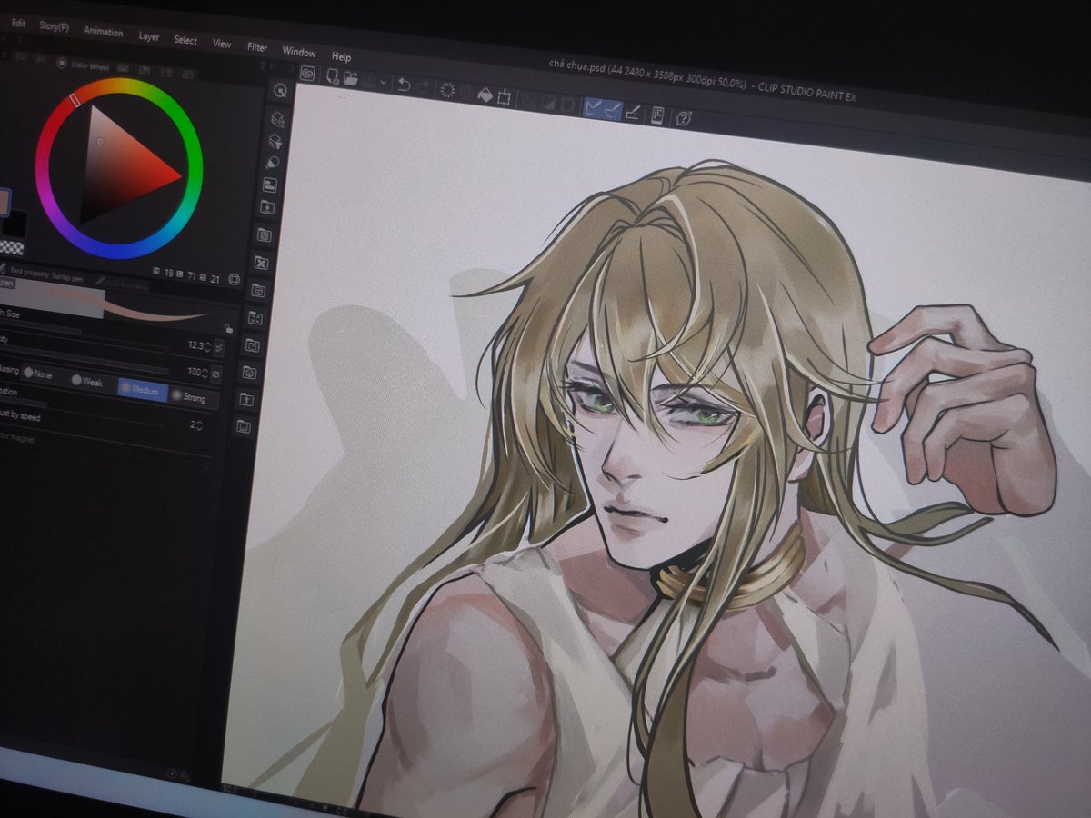 nox_notfound's tweet photo. #luocha #HSRFanart #HonkaiStaRrail #Fanart #wip #digitalart https://t.co/tgsxM6Bpai