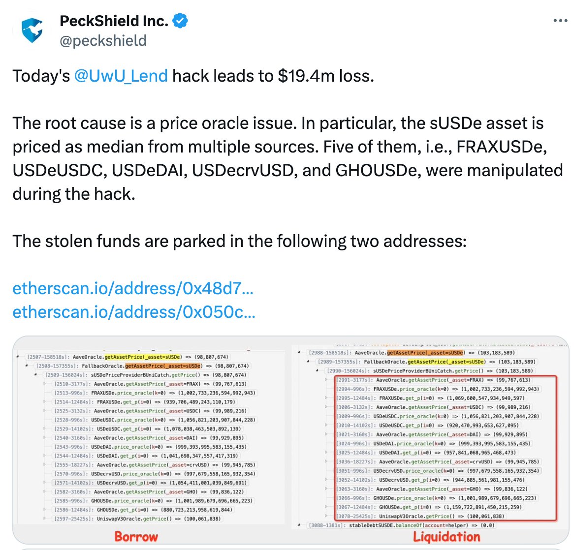 Chainlink resolvió el problema de los ataques de oráculo a préstamos flash hace más de cinco años, cuando se lanzó en mainnet. 

Sin embargo, los protocolos DeFi siguen utilizando diseños de oráculo que se dejan innecesariamente expuestos al riesgo de exploit.